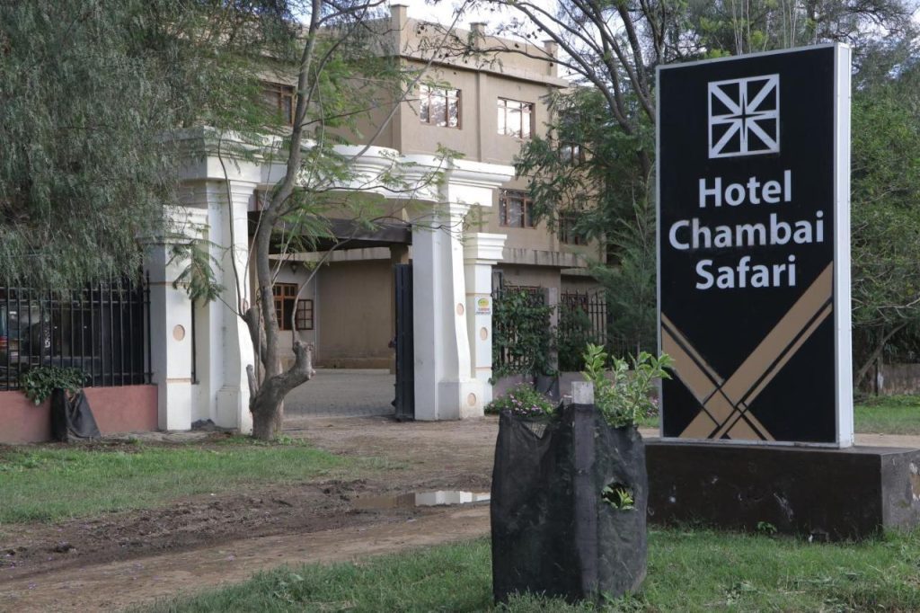 A fancy hotel during the 6-Day Masai Mara to Amboseli Safari