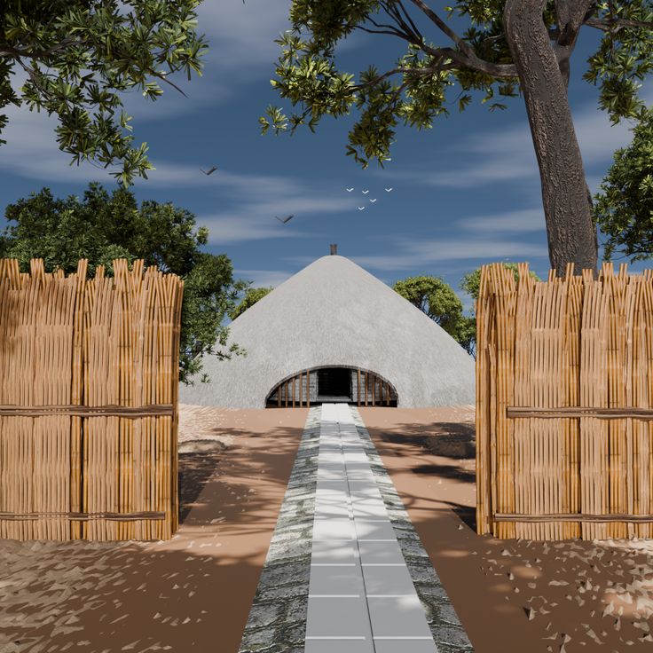 Kasubi Tombs durinig the Kampala City Tours