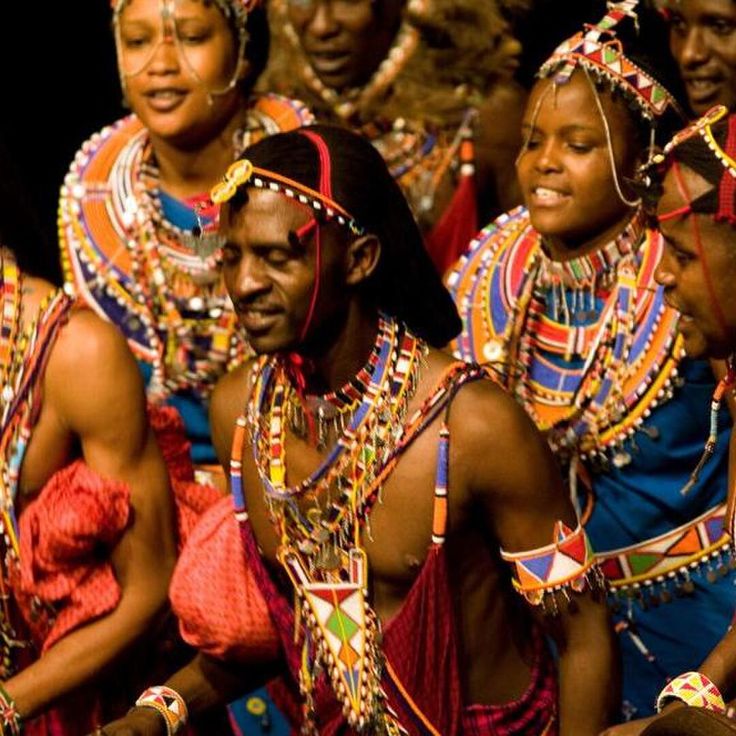 Maasai Community at the Wildlife Safari Adventure
