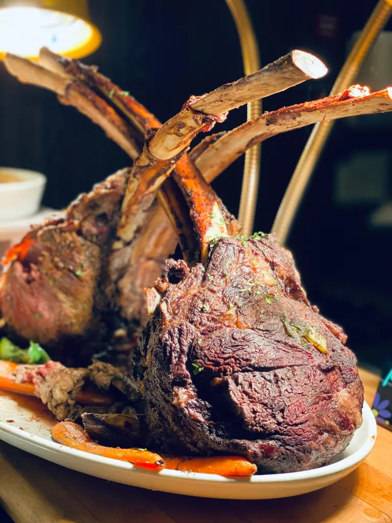 Budget safari Kenya meal