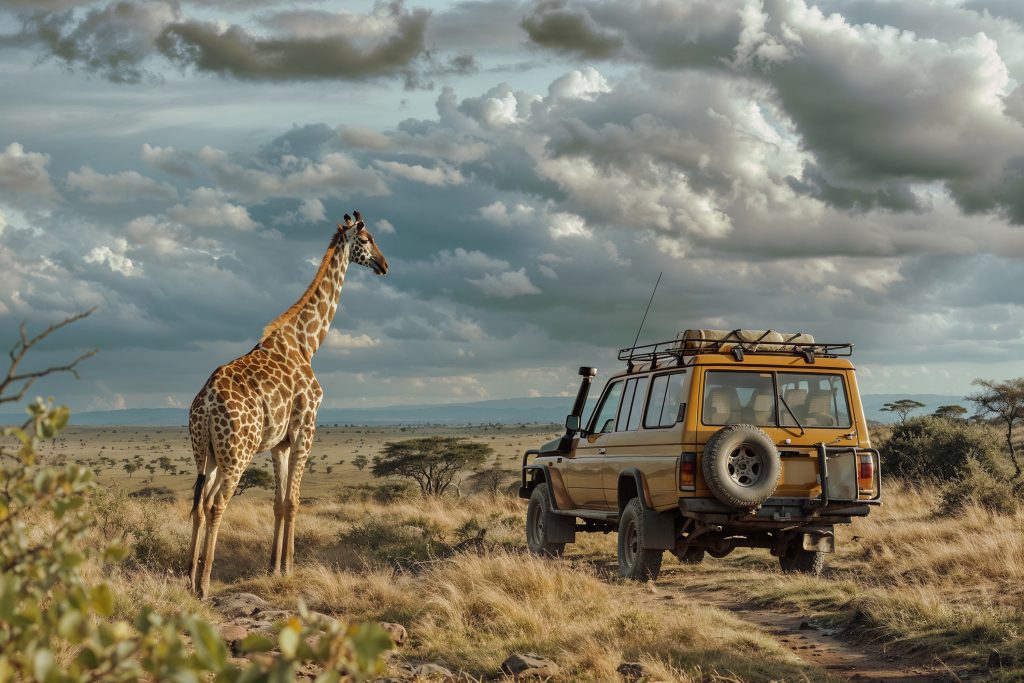 Game drive at the masai mara safari packages