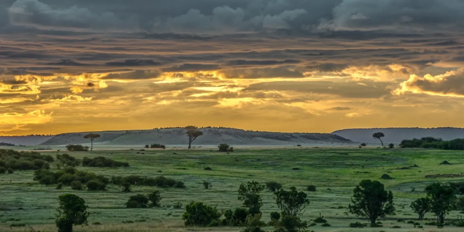 View of the Entim-main camp at the Masai Mara Wildlife Safari Adventure